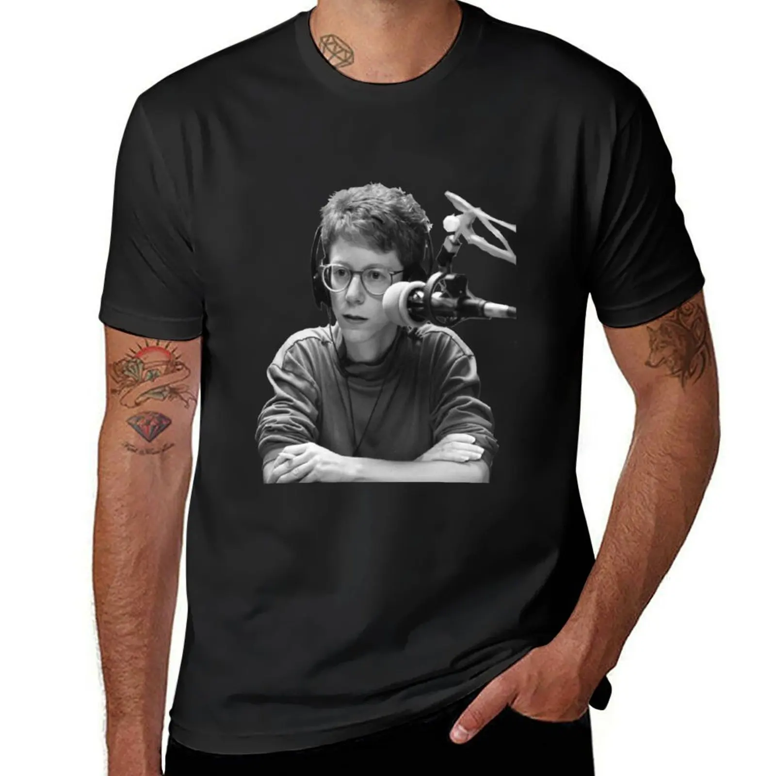 Terry Gross T-Shirt sweat summer tops plain t shirts men