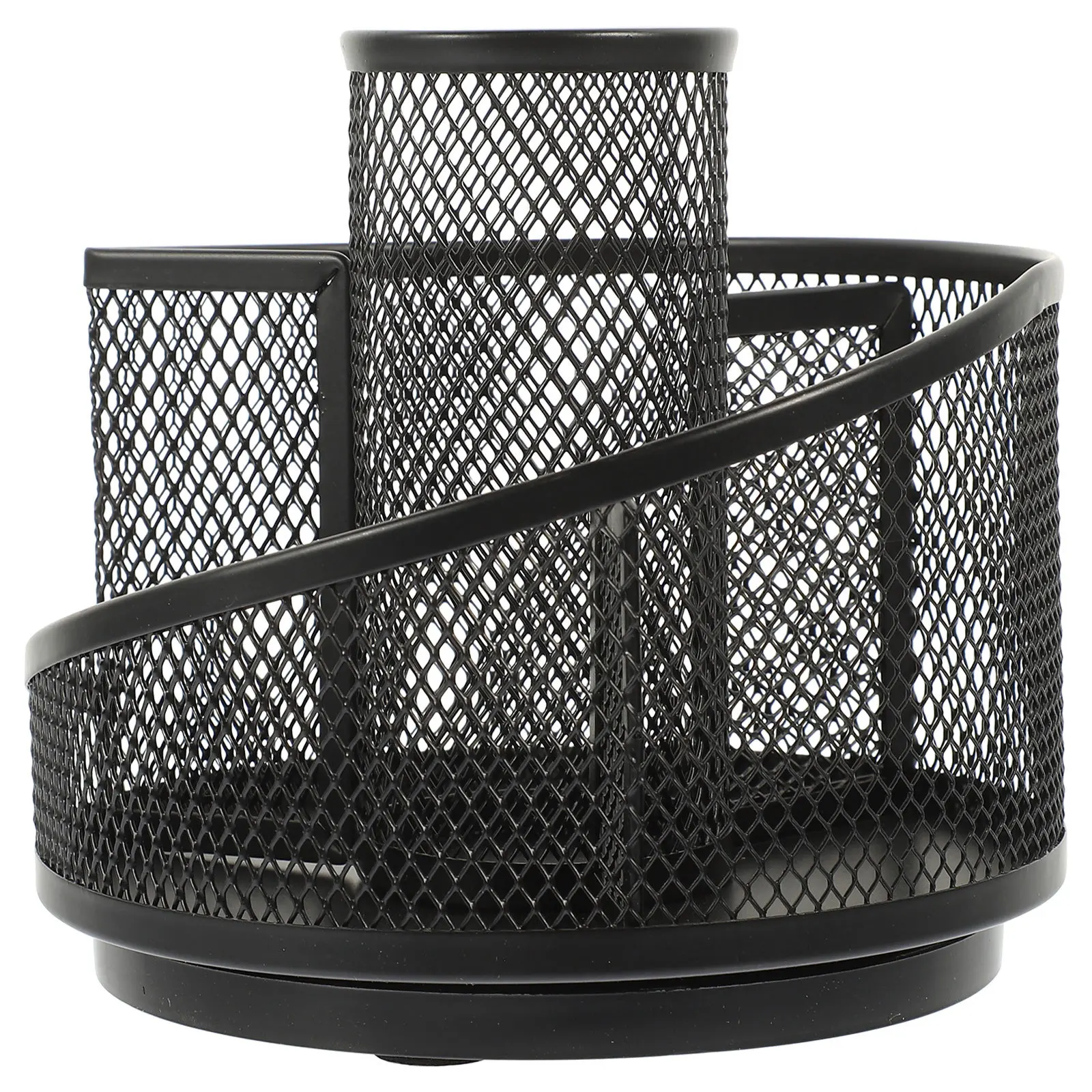 

Round Rotating Pen Holder Multi-Function Desktop Organizer Storage Box For Office School Supplies Pencil Container Desk