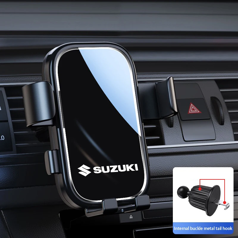 Gravity Car Interior Phone Holder Air Vent Mobile GPS Stand Support For Suzuki Swift Ignis Jimny Ertiga Samurai S-Cross SX4 Alto