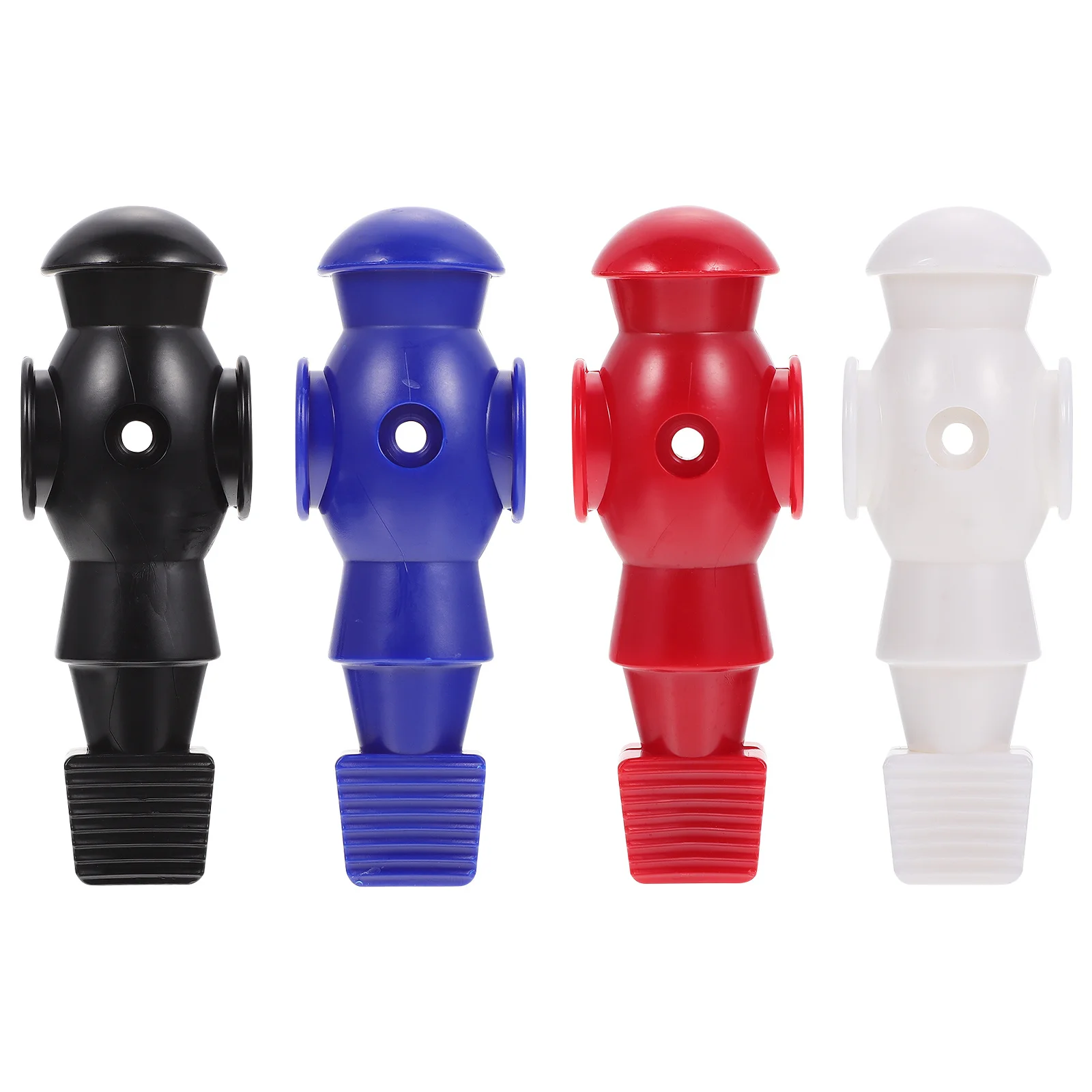 

4Pcs Foosball Player Set Strong Resin Material Replacement for Table Soccer Game Easy Install Long-Lasting Bright Colored Finish