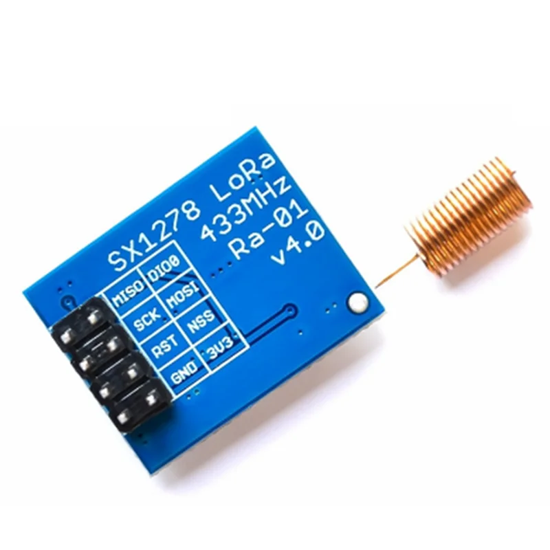 Ra-01 LoRa SX1278, módulo de transmisión de espectro ensanchado inalámbrico de 433M, más lejano, 10KM