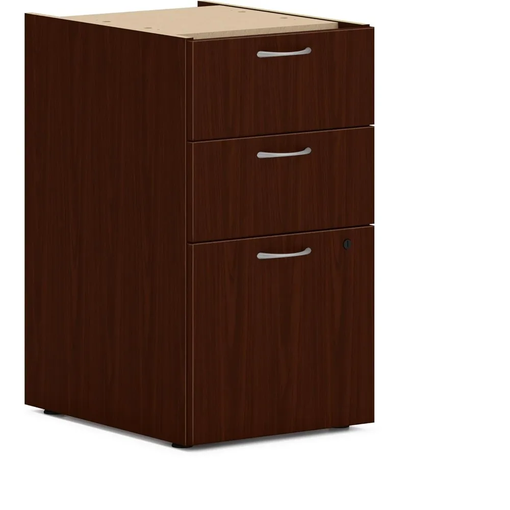 

MOD Office Storage Drawers Pedestal Stand, Under Desk Organizers and Storage, Includes Two Box Drawers, One File Drawer, 15" W