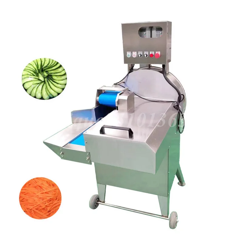 Stainless Steel Vegetable Onion Cutter Shredder Machine Automatic Spinach Parsley Lettuce Cutter Chopper Slicer Dicing Machine