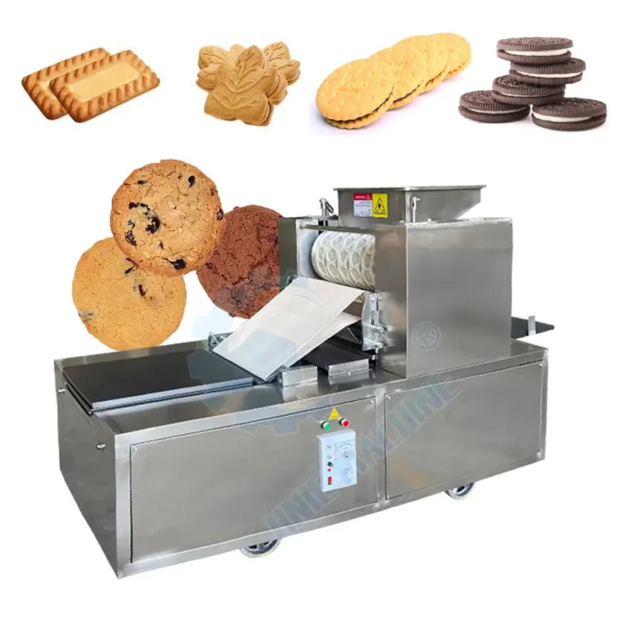 Best Small Cracker Depositor Cookie Maker Automatic Italy Biscuit Making Machine Peach Cookie Maker