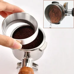 49/51/53/58mm Espresso Dosing Funnel with Magnetic Points Aluminum Coffee Dosing Ring Portafilter Barista Coffee Accessories