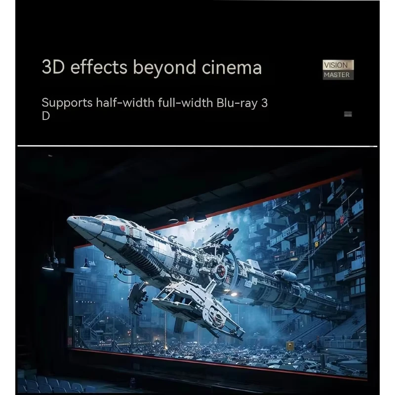 GOOVIS VISION-Head-mounted 3D Giant Screen Cinema HD Video, Vision Master VR, VR Master, 5K, Novo, 2024