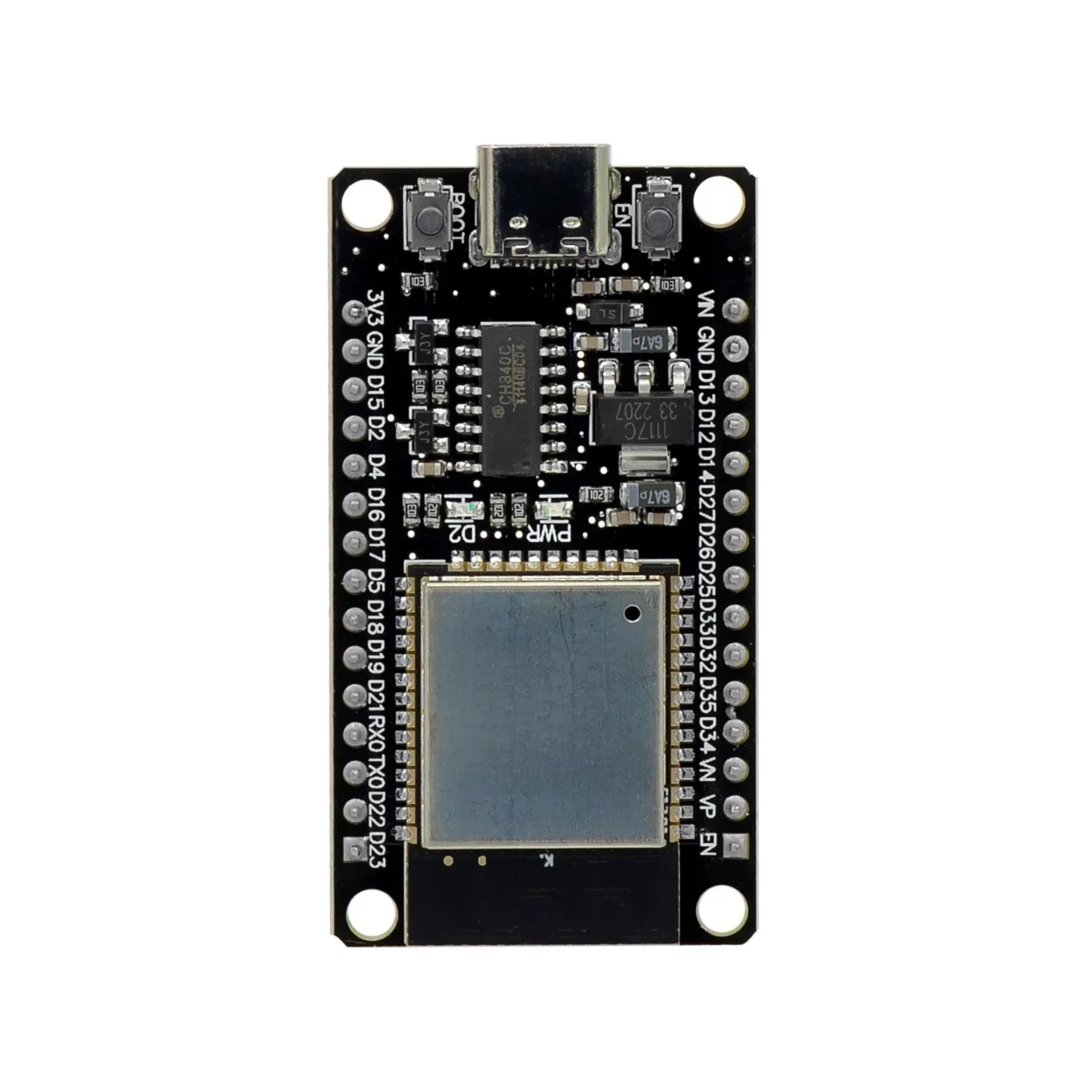 ESP32 Development Board with USB-C and Micro USB product image