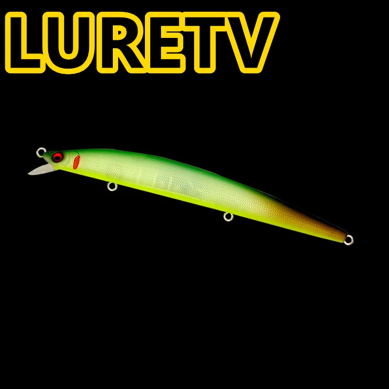 8130 18cm23g1PCS LURETV المستوردة الطائر بطل تحوم في الماء الضحل طعم مينولتا لرمي طويل المدى من جثم الطعم المزيف #1
