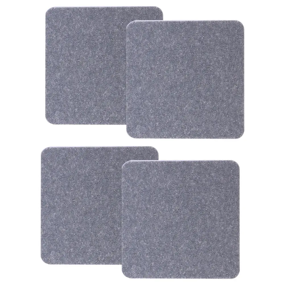4Pcs Anti-Vibration Washer Mats Non-Slip Anti-Walk Pads for Hardwood Rugs Carpets Prevent Scratches Rust Tarnish Stable Pedal
