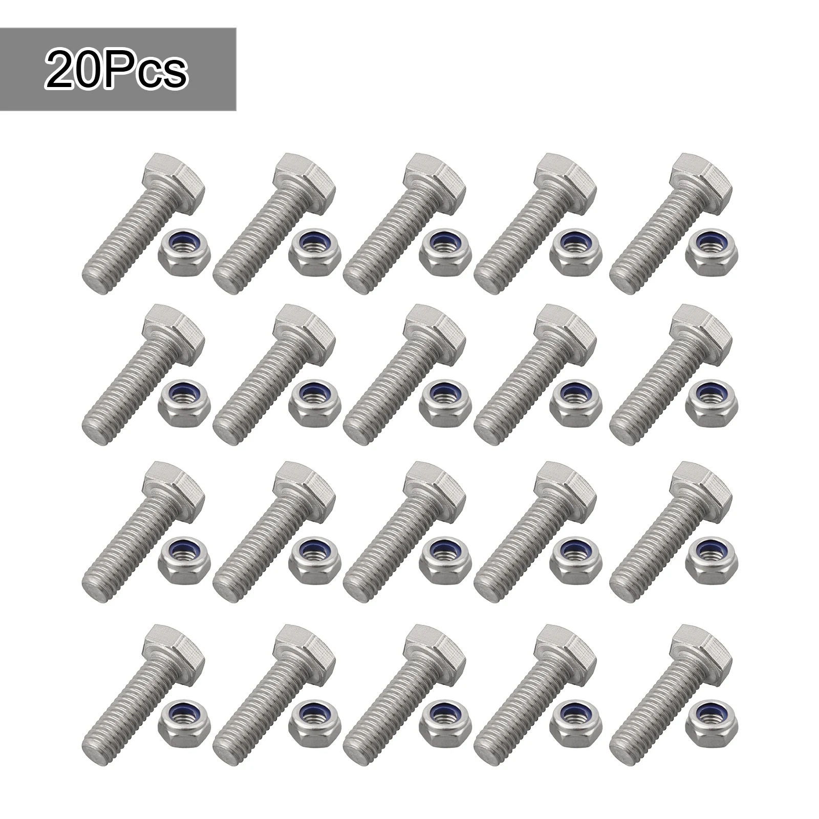 

20-Set Set Of Auger Shear Pins, Bolts, And Nuts For Hondas Snow Blowers HS1132, HS624, HS828, HS928, And HS724