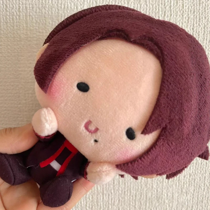 10 ซม.ออนไลน์ของเล่นตุ๊กตาจี้อะนิเมะ Kashuu Kiyomitsu Mikazuki Munechika ตุ๊กตาตุ๊กตา Plushie ตัวเลขพวงกุญแจกระเป๋าเป้สะพายหลังของขวัญ