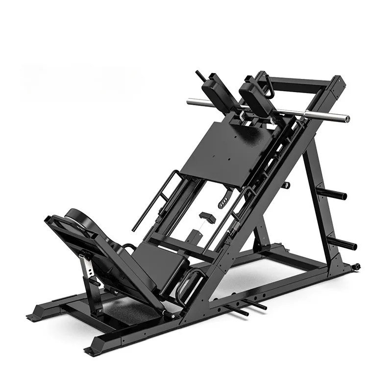 Inverted pedal machine gym trainer inclined squat pedal 2 in 1 leg training and hip training equipment