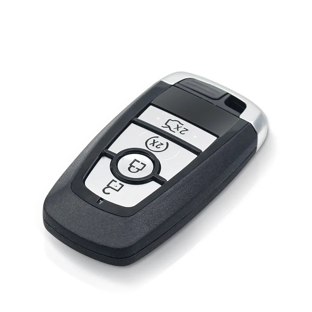 KEYYOU For Ford Mustang 2017+ Smart Keyless Go Key With 433/868/902 Mhz ID49 Chip FCC Number M3N-A2C93142600 For Ford Remote Key