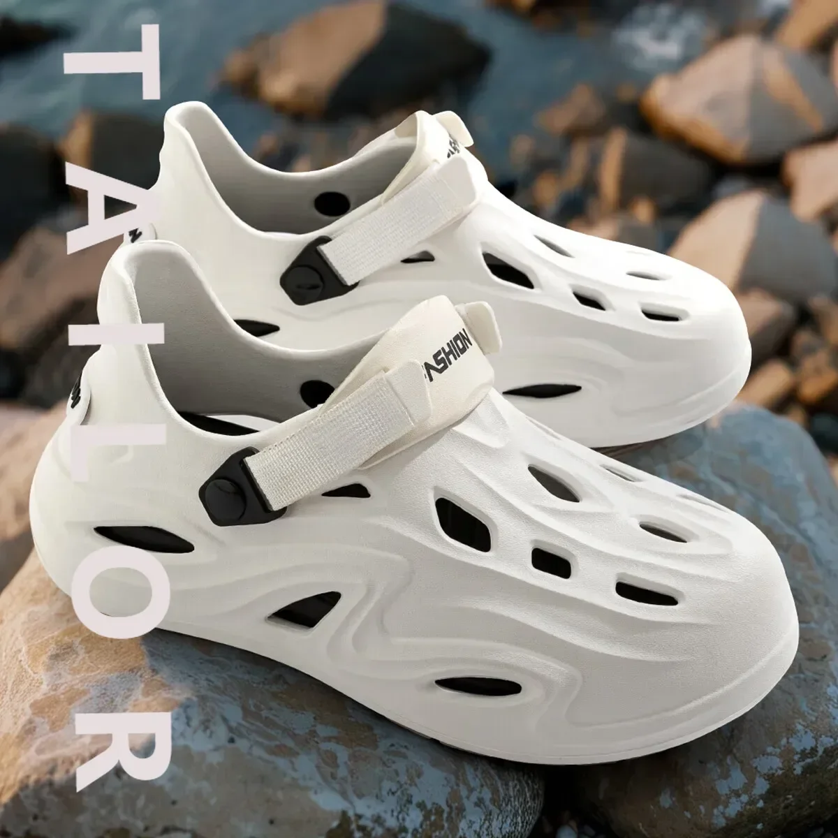 

QYCKABY/летние мужские и женские сандалии, модные уличные сабо на платформе, пляжные сандалии, мужские мягкие домашние шлепанцы из ЭВА, обувь для влюбленных