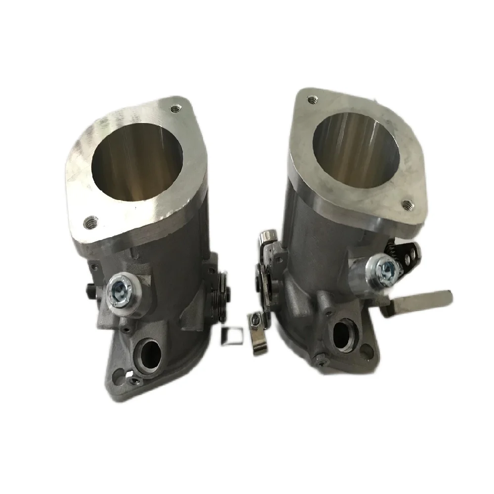 

T1-2 Split Type 42MM IDF Throttle Body for 911/912/914/356 Silver , Installation Size Is the Same As IDF Carburetor,