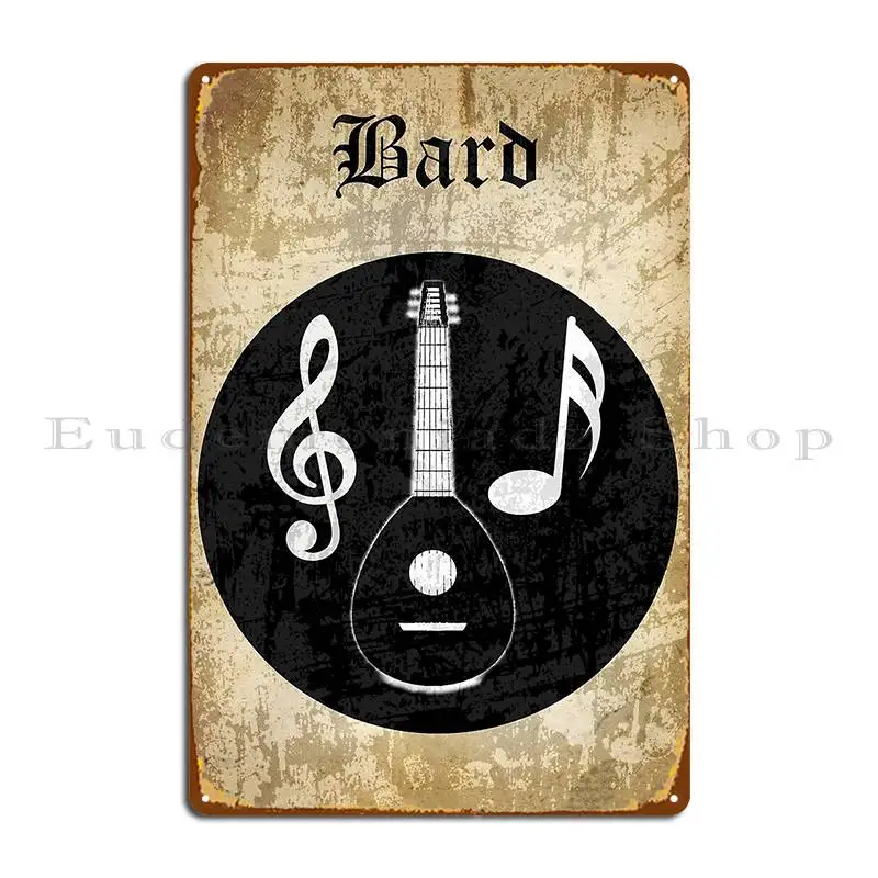 Bard Class Lucafon18 Metal Sign Bar Garage Printing Custom Garage Decoration Tin Sign Poster