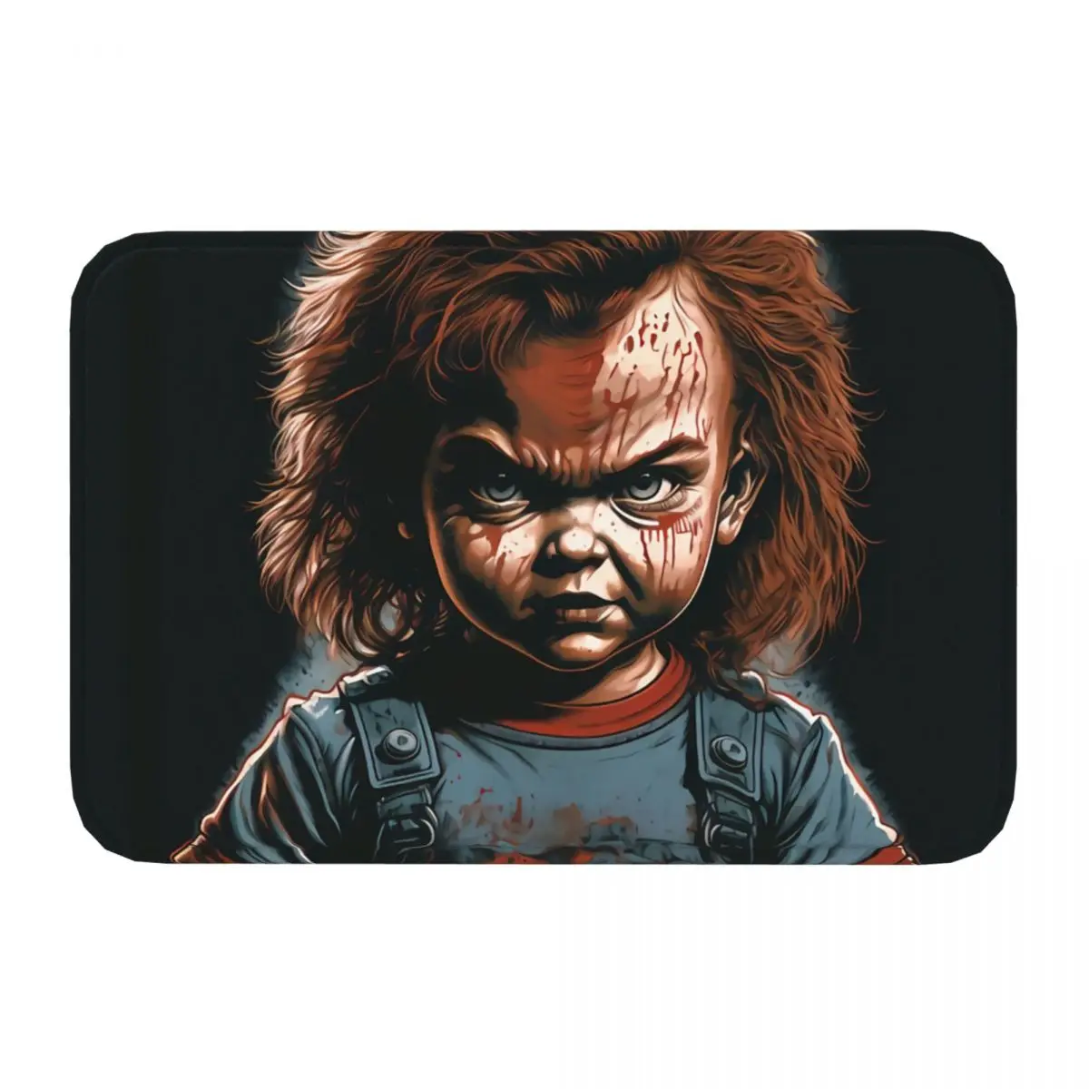 Child's Play Bath Mat Blood Doormat Living Room Carpet Balcony Rug Home Decor