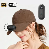 Cámara para deportes al aire libre 4K FHD, grabación de vídeo para bicicleta en casco, motocicleta, bicicleta con estuche impermeable, cámara a presión de tamaño pulgar