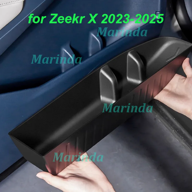 

Car Door Panel TPE Storage Box for Zeekr X 2023-2025 Door Substratum Slot Pocket Storage Box Stowing Interior Accessories