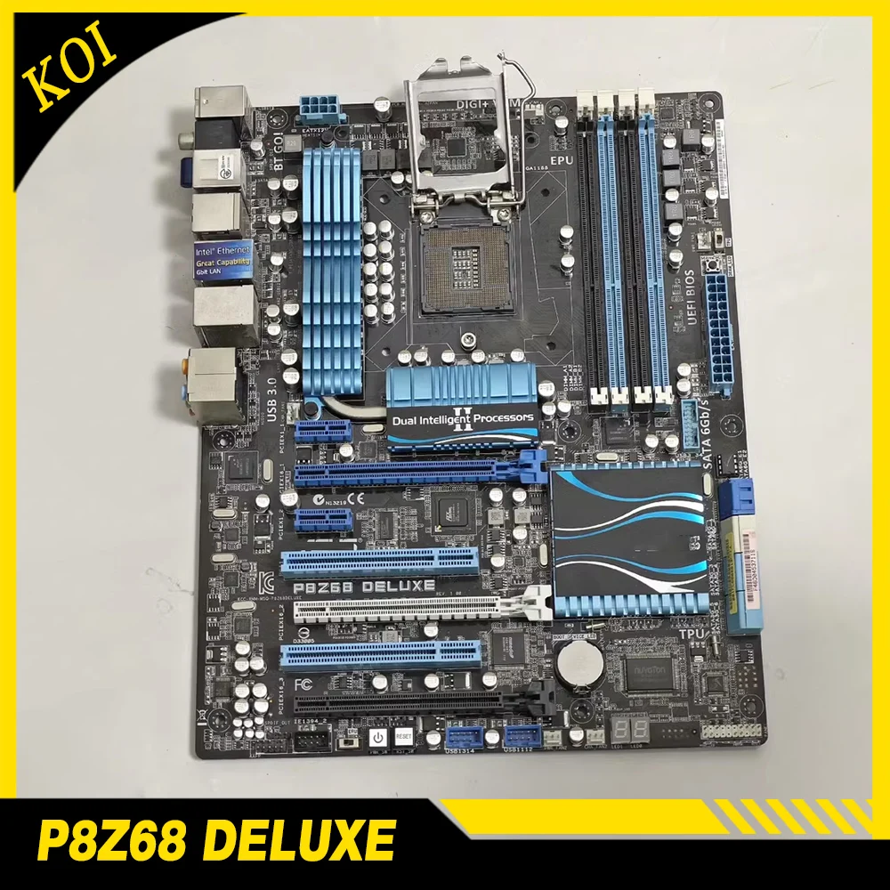 

Материнская плата P8Z68 DELUXE LGA 1155 DDR3 32 ГБ Z68