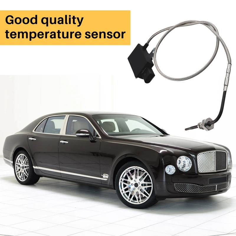 1 Pcs Exhaust Gas Temperature Sensor Replacement For Bentley Mulsanne 07V919529H Bentley Parts