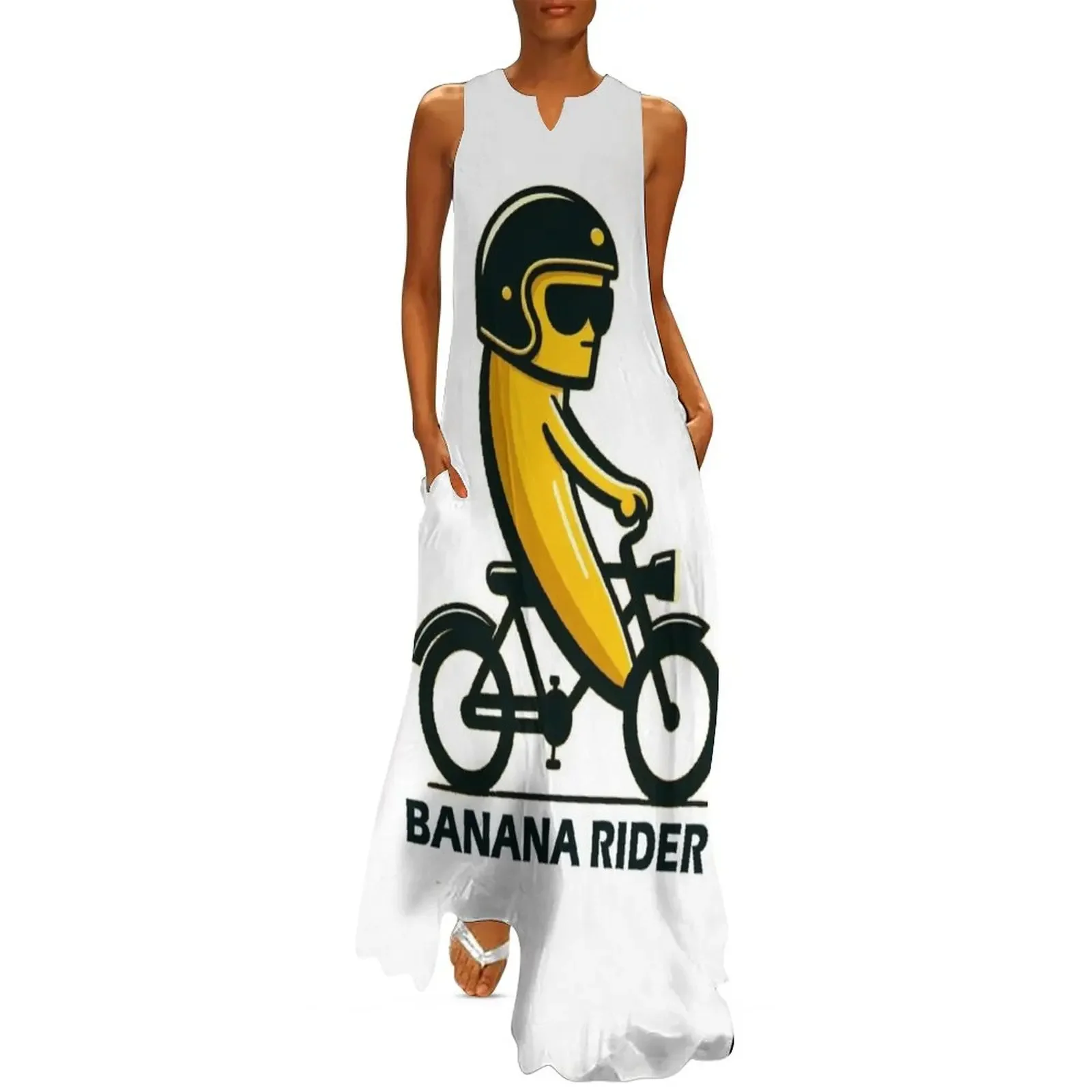 Banana Rider Long Dress luxury woman evening dress women dress women