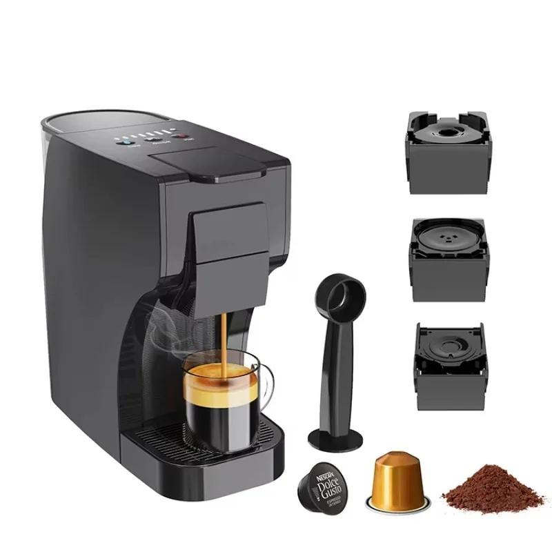 

3 in 1 Multifunction Espresso Machine Nespresso Capsule Coffee Machine Maker for Home Use
