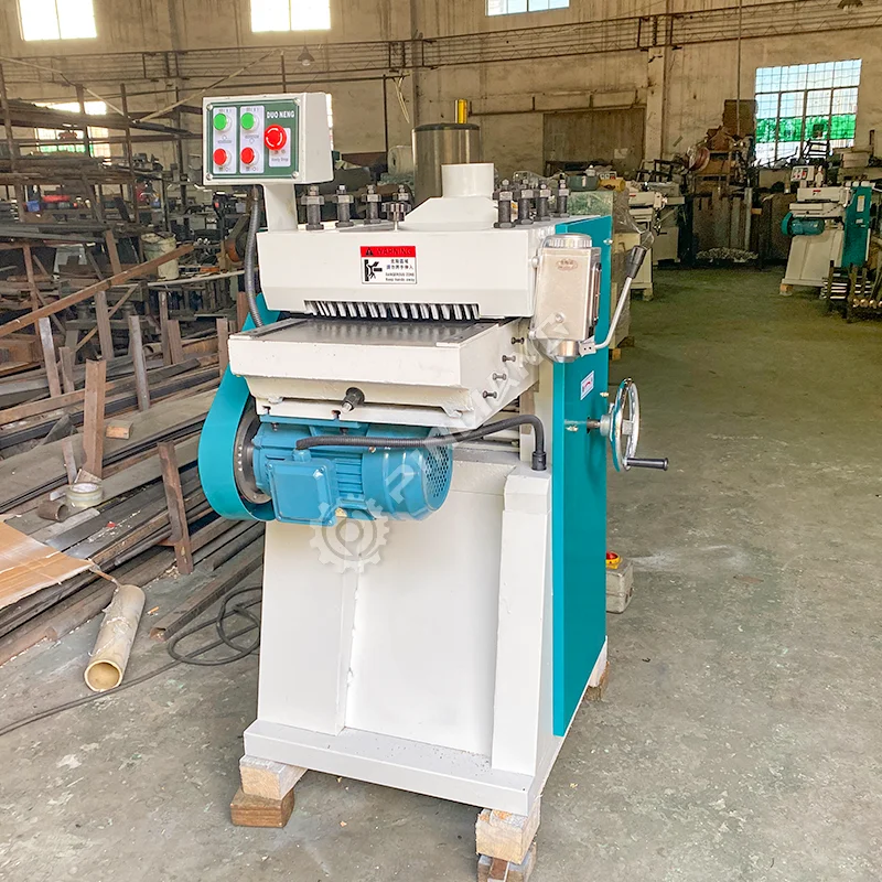 Good Price 10 Inch Wood Double Side Planer Machine Pinliang Woodworking 2 Side Surface Bench Planer