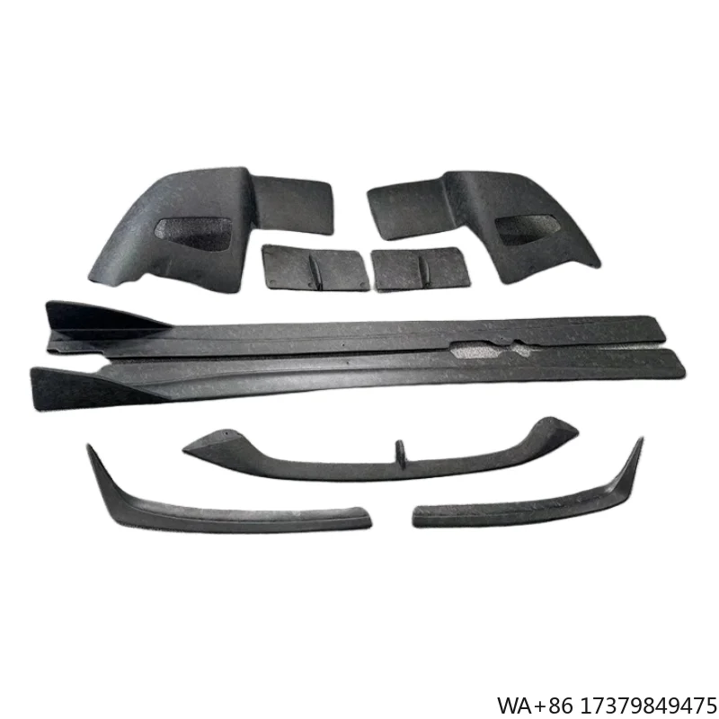 

Used for Ferrari F12 Upgrade RZ Style Matte Forged Carbon Fiber Front Bumper Lip Side Skirts Rear Diffuser Body Kit