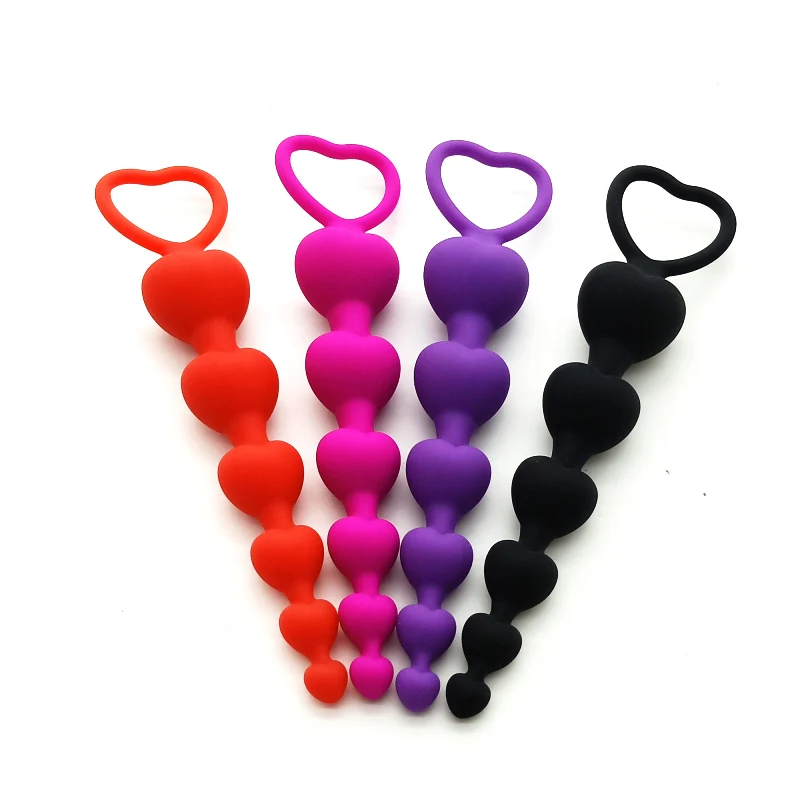 Long Anal Beads Pull Bead Design Anal Plug Prostate Massage Big Vaginal Balls Deep Stimulation Personal Wellness Toy for Adults view 2