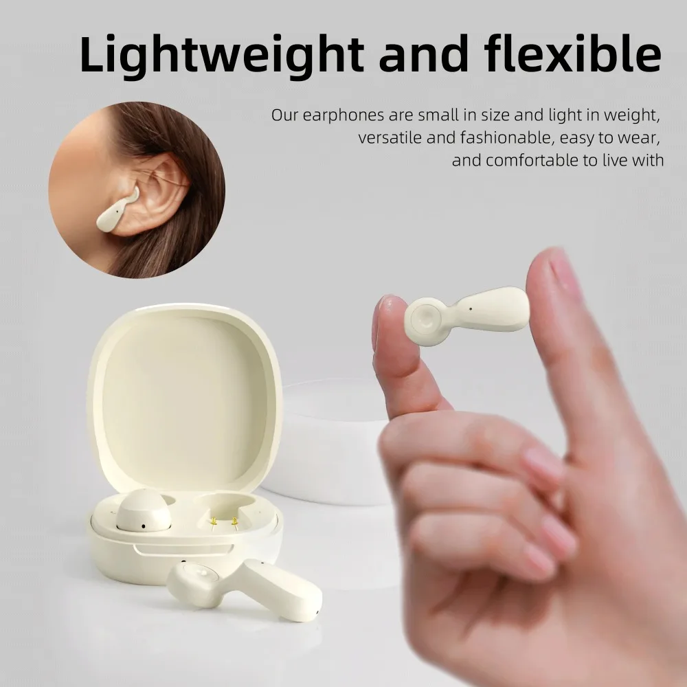 Mini Portable Earphone Bluetooth IPX5 Waterproof Touch Control HiFi Sound Wireless Headphones For Outdoor Sports Music Earbuds