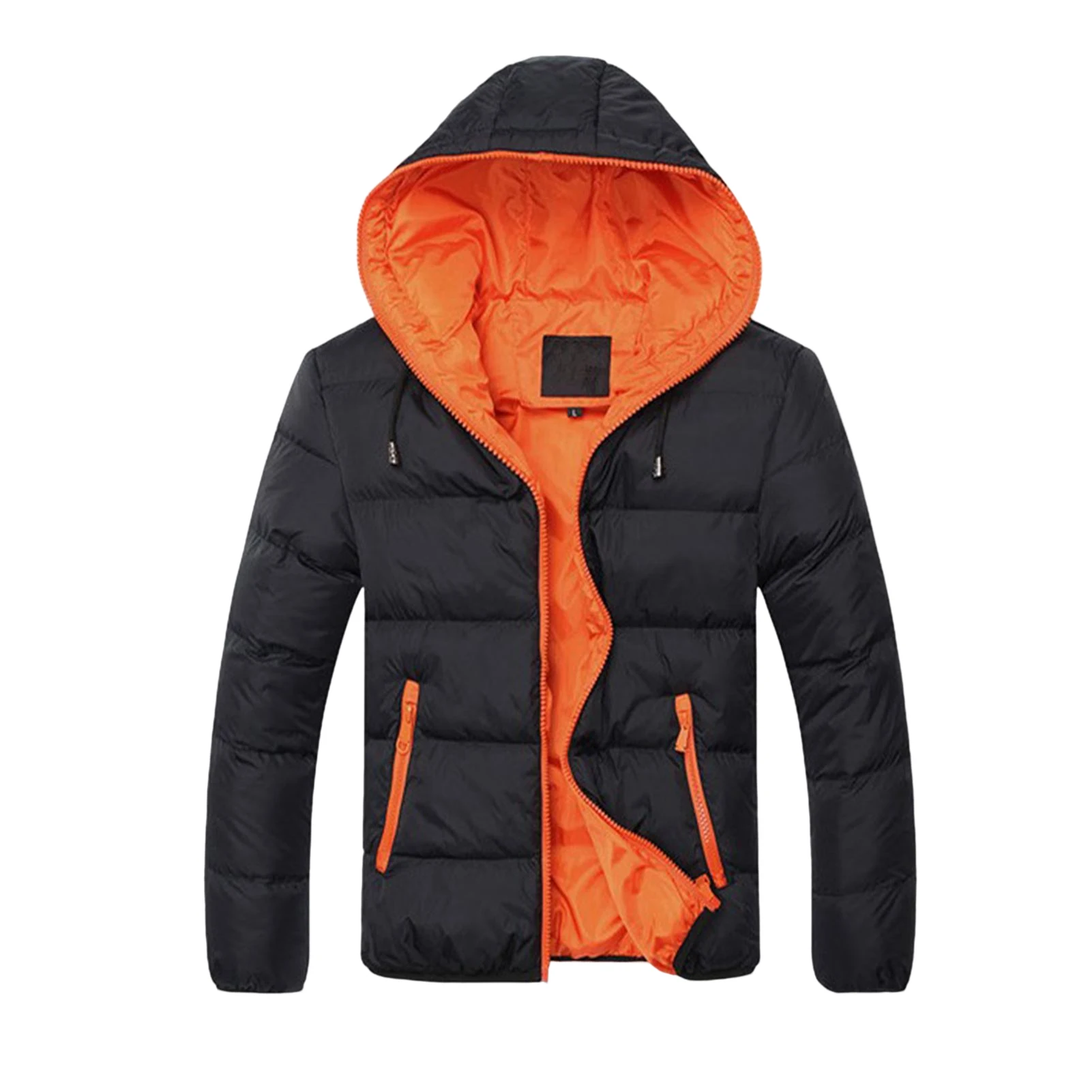 Winter mäntel für Männer lange Ärmel bequemer Baumwoll mantel für Männer Winter Outdoor Wear