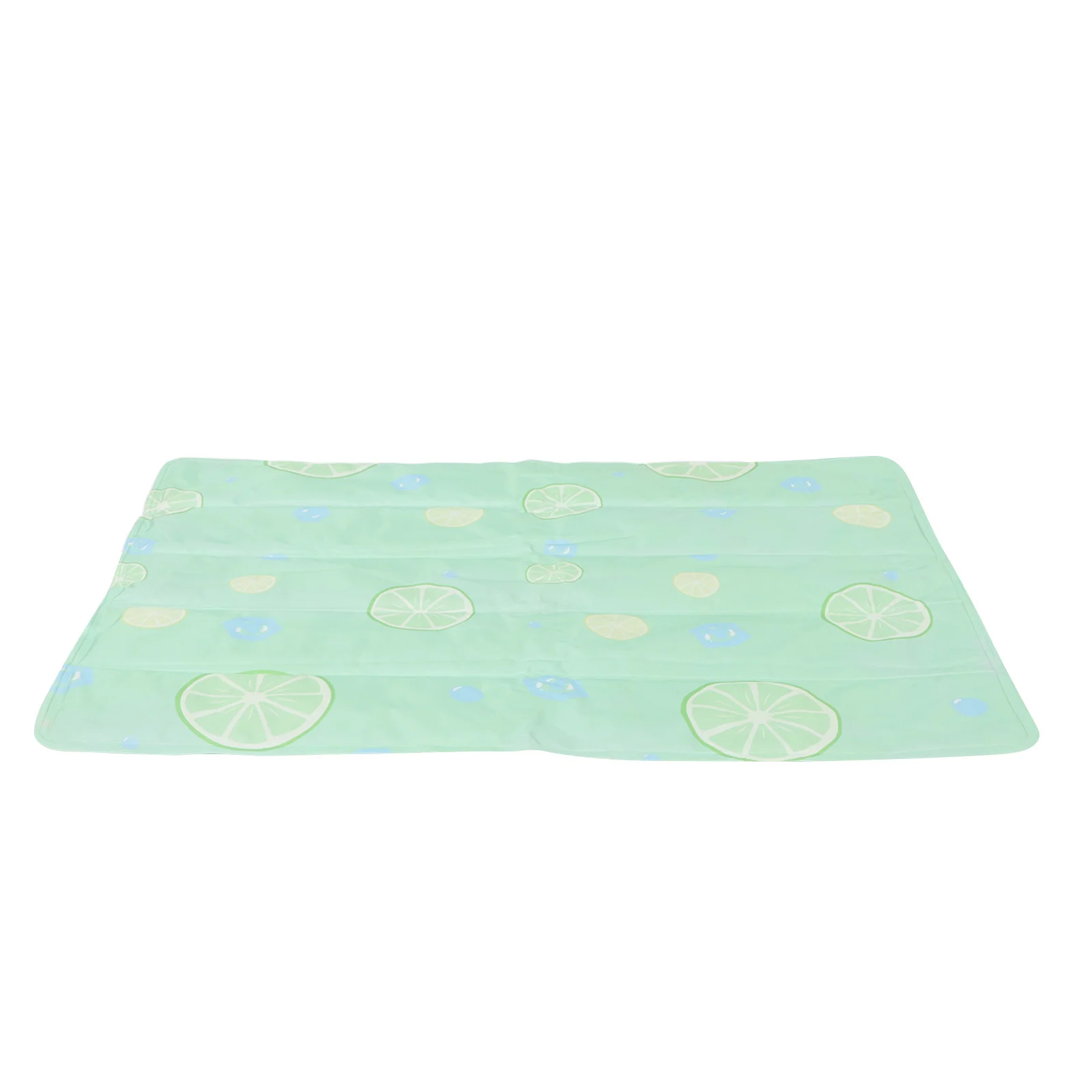 

Pet Cooling Mat Summer Gel Pad Non-Slip Washable Lemon Pattern Comfortable Cooling Cushion Keep Dog Cool Indoor Outdoor