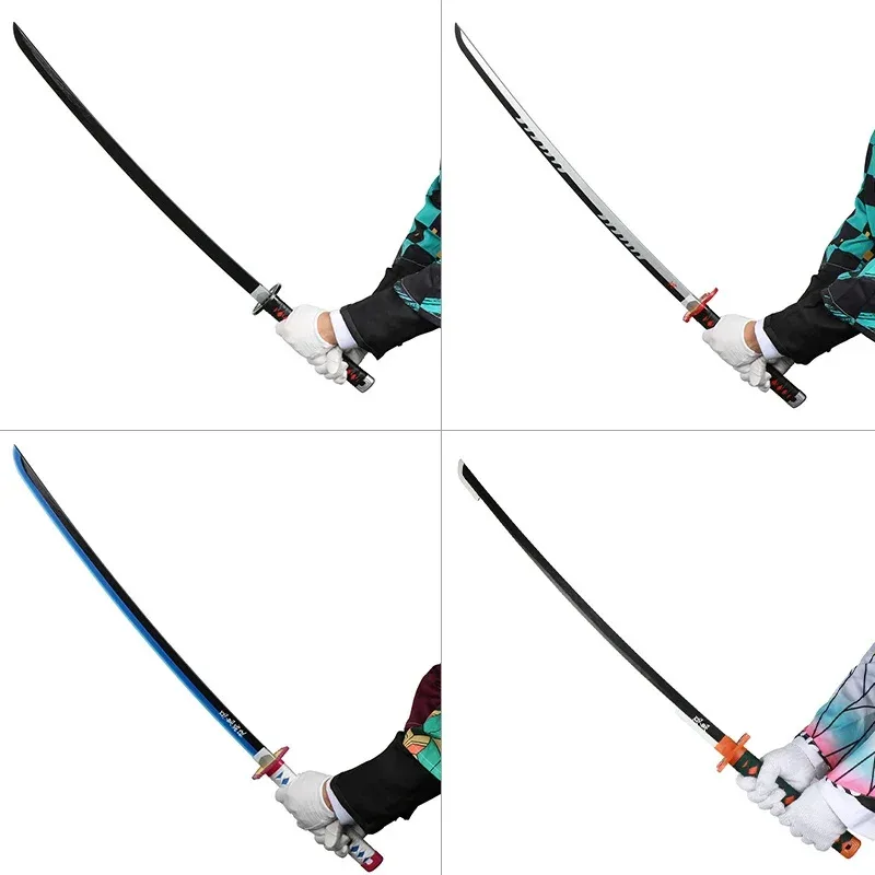 Bear's Den Katana Demon Slayer, Cosplay Accessories, Rengoku Tanjiro Katana Kimetsu no Yaiba Weapon, Sword sam New 2025