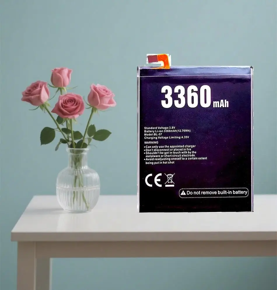 

3360Mah Mobile Phone Battery Premium Replacement For Doogee Shoot 2 Shoot2 BL-57