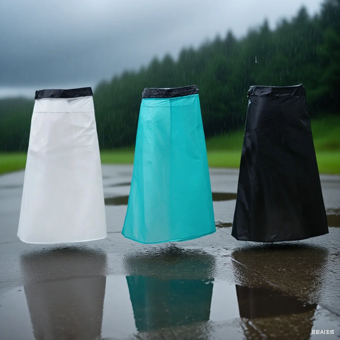 

Новый легкий длинный дождевик, водонепроницаемая юбка, брюки, нейлоновый дождевик, дождевик для пеших прогулок, кемпинга, дождевики с килтю, походов