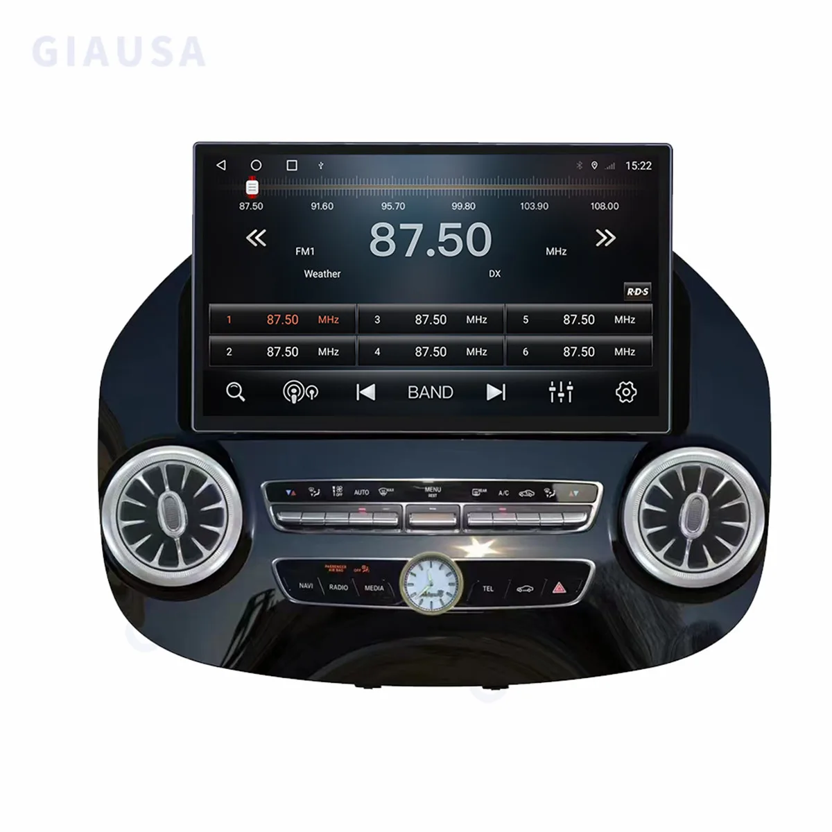 راديو السيارة لمرسيدس بنز فيتو 2016-2020 رئيس وحدة أندرويد ستيريو استقبال مشغل وسائط متعددة 2Din مسجل شرائط جوجل carplay #2