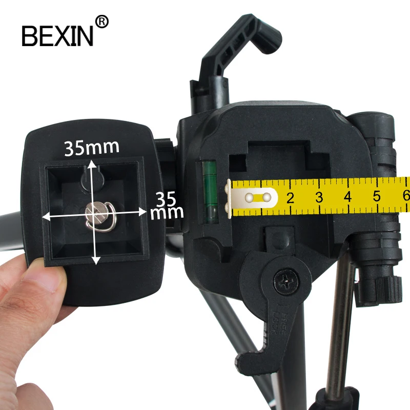 BEXIN صغيرة ترايبود لوحة الإفراج السريع لوحة dslr حامل جبل كاميرا لوحية لوحة ل Yunteng vct668 st666 690 dslr كاميرا ترايبود