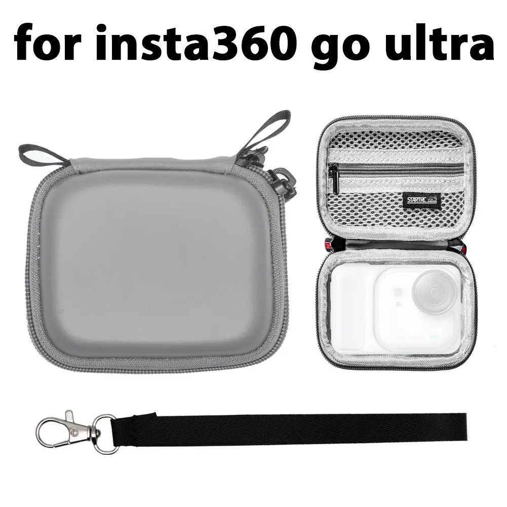 ل insta360 الذهاب الترا حقيبة التخزين مقاوم للماء غطاء واقٍ مزخرف لهاتف آيفون لكاميرا الإبهام محمول صغير محمول القرص الصلب حمل الحقيبة الملحقات #1