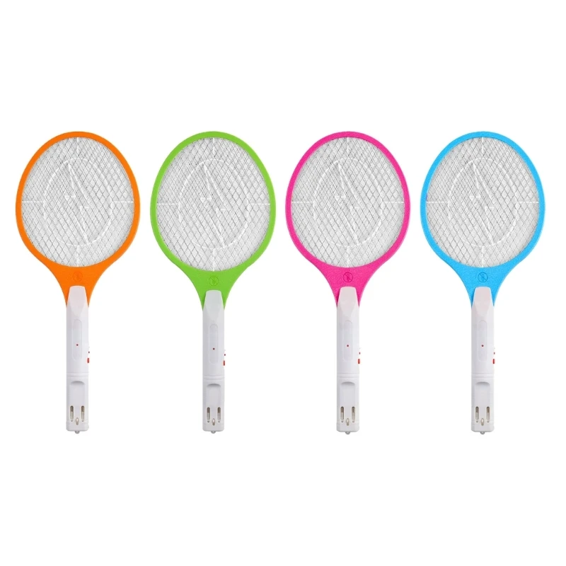 

D0AD Electric Mosquitoes Killers Electric Fly Swatter Fly Killers Insect Fly Swatter Rechargeable Mosquitoes Portable Killler