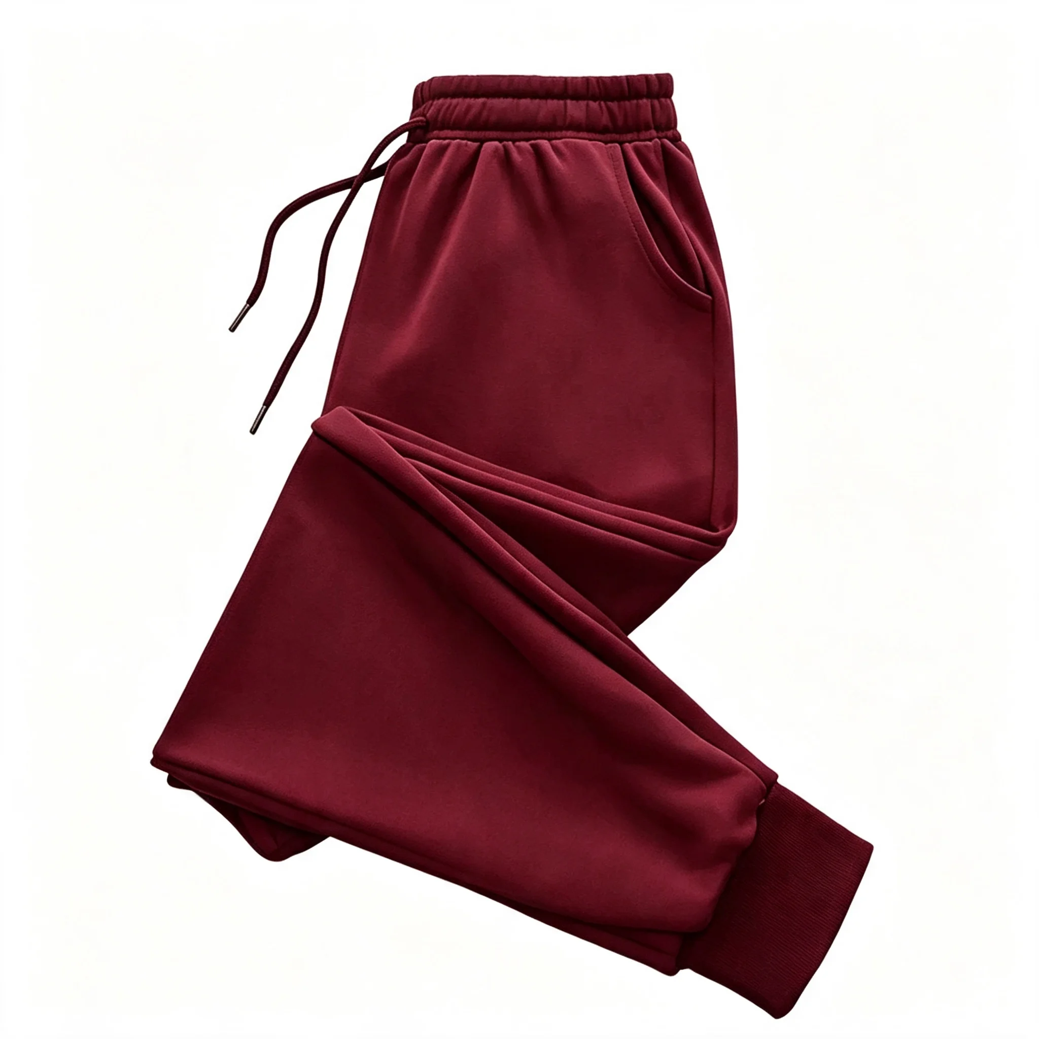 Herren-Jogginghose Hochwertige Kordelzughose in Unifarbe für Alle Jahreszeiten Zuhause Outdoor Freizeit Sport Hose 2026 Herrenbekleidung – Detail 9