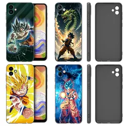 Dragon-Balls-custodia per telefono Super per Samsung Galaxy A01 A03 Core A04 E A02 A05 A10 A20 A21 A30 A50 S A6 A8 Plus A7 2018 Cover nera