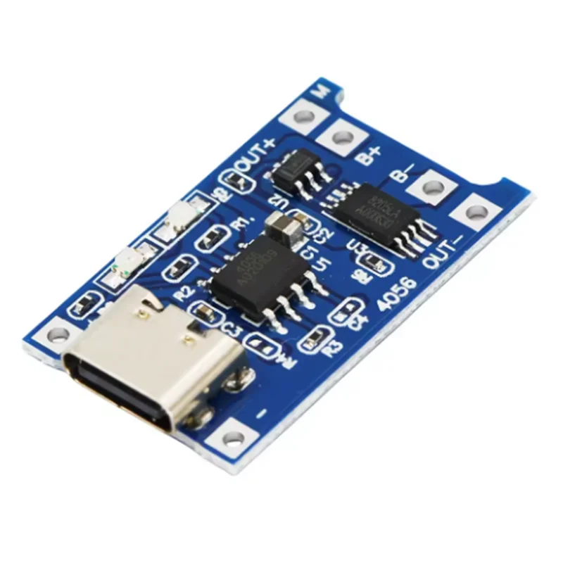 5Pcs/10Pcs TP4056 5V 1A Type-c USB 18650 보호 기능이 있는 리튬 배터리 충전 보드 충전기 모듈 이중 기능 1A 리튬 이온