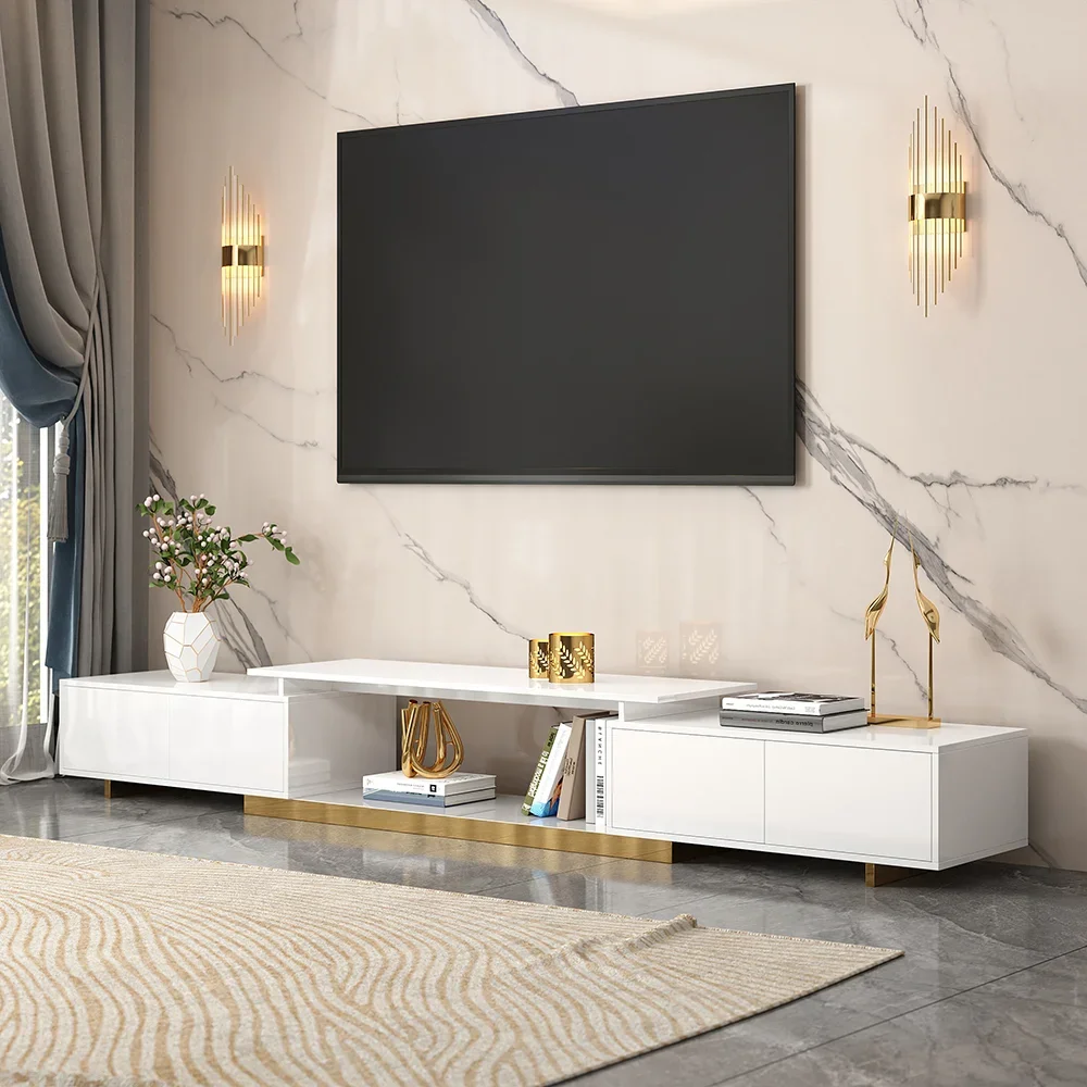 

Modern Fashion Multifunctional Expandable TV Stand with Storage Cabinet