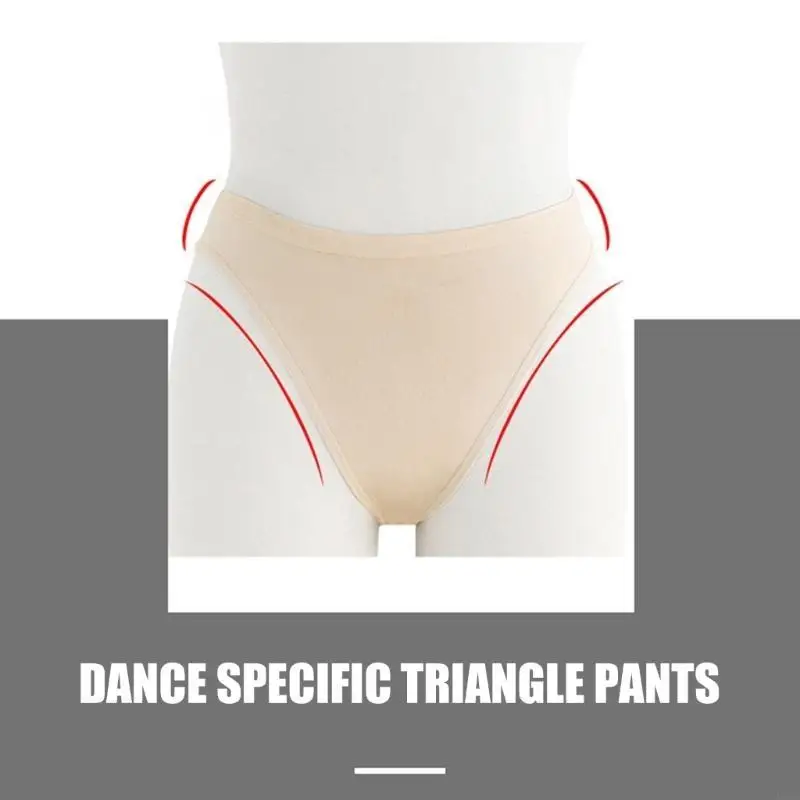 

L5YC Dance Ballet Briefs for Women and Girls Sweat Absorption Gymnastics Underpants Dancer Bottoms Ballet Panties Underwear