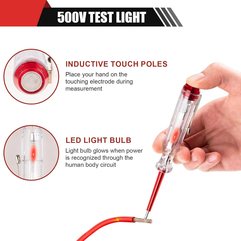 13/9-teiliges 1000V Isoliertes Schraubendreher-Set S2-Stahl Magnetische Spitzen PP+TPR-Griff für Elektriker-Reparaturwerkzeuge & Industrielle Anwendungen – Detail 5