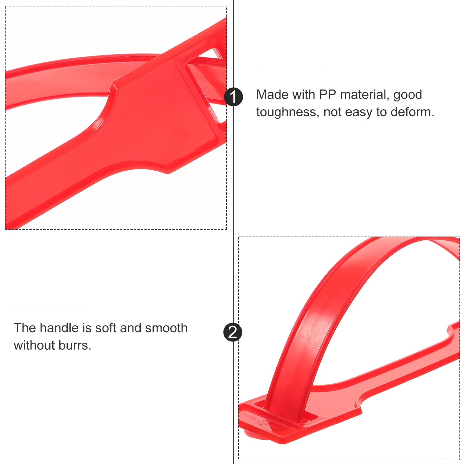 Handle for DIY Replacement Carton Gift Box Milk Carrying Handles Cardboard Boxes