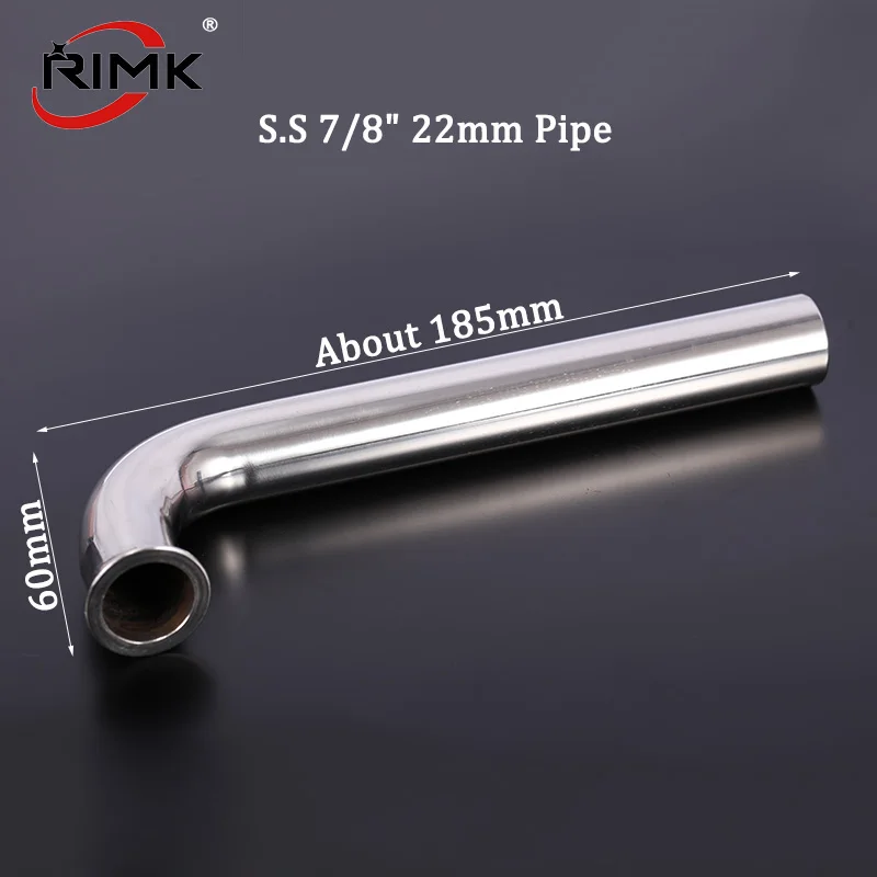 Buona qualità SS 7/8 "22mm 90 gradi intestazione tubo di scarico anteriore a gomito per modello di barca 26-35cc metanolo motore per barche Accs