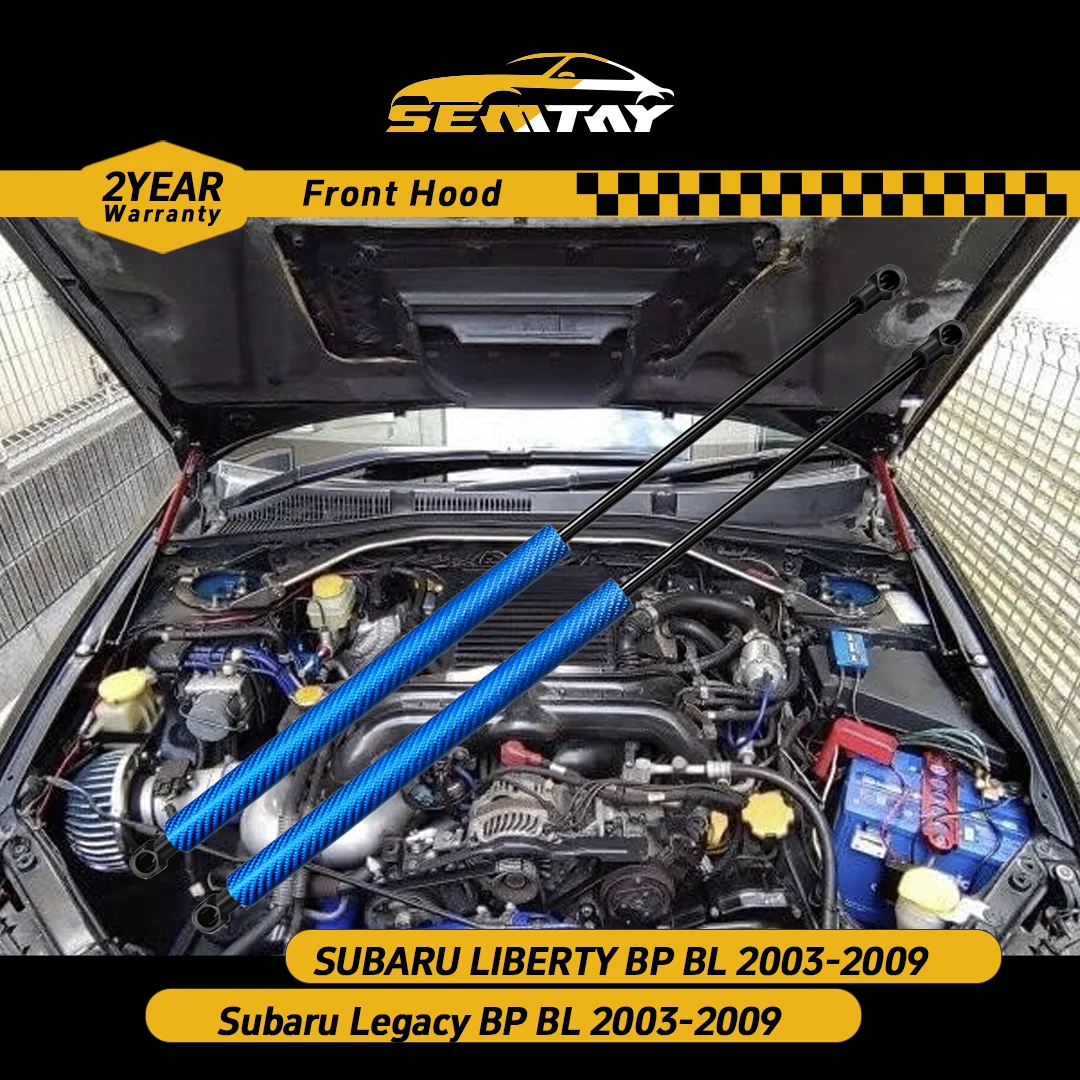 

SEMTAY Hood Struts Compatible with SUBARU LIBERTY /Legacy BP BL 2003-2009 Bonnet Lift Support Spring Shocks Damper