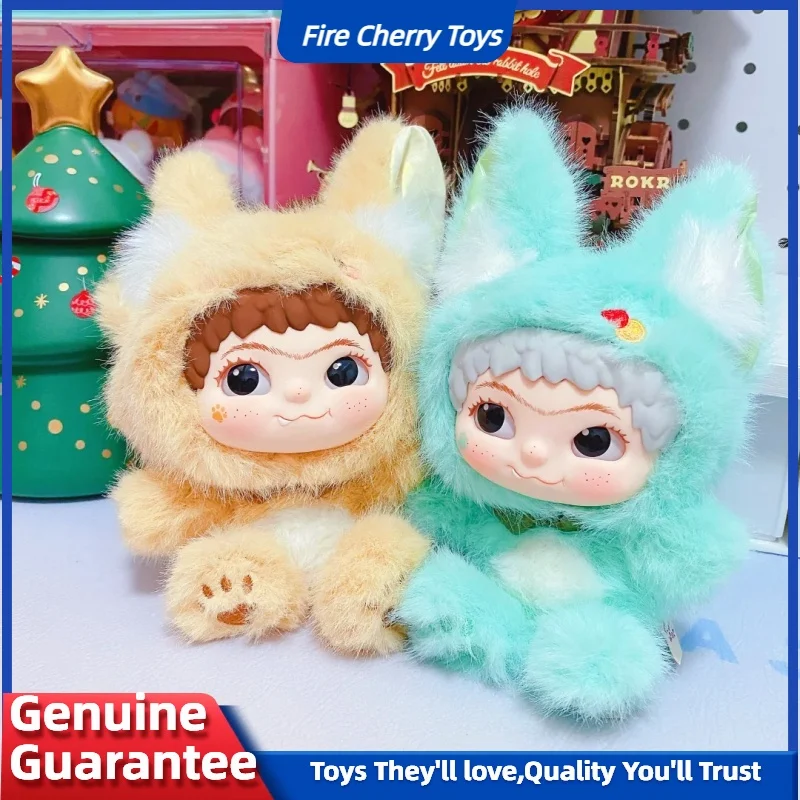 

Original Wakuku V2 Fox Rabbit Trick Or Treat Series Vinyl Plu Blind Box Trendy Doll Ornament Mystery Box Kids Birthday Gift